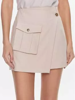 Мини-юбка стандартного кроя Herskind, бежевый