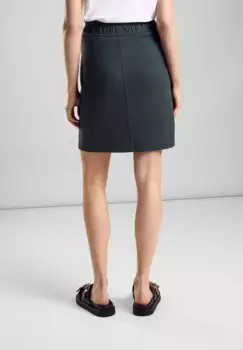 Мини-юбка STREET ONE с кулиской, зеленый