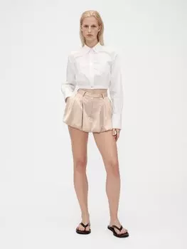 Мини-юбка STUDIO BUBBLE MINI SKORT GAP, серый