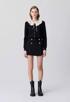 Мини-юбка SUZETTE Claudie Pierlot, черный