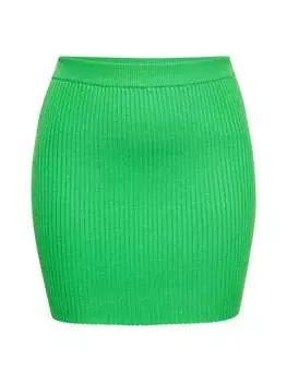 Мини-юбка Swirly, зеленый