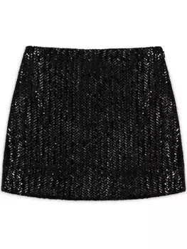 Мини-юбка Tierra ANINE BING, черный