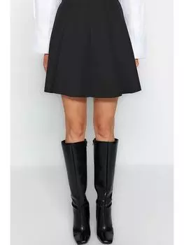 Мини-юбка trendyol, черный