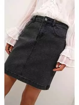 Мини-юбка Trish Cream, антрацит