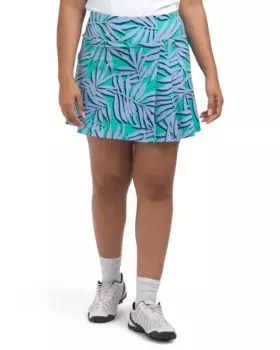 Мини-юбка Upf 50 со складками спереди Tommy Bahama, цвет Palm