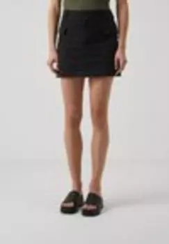 Мини-юбка UTILITY SKIRT Gap, черный