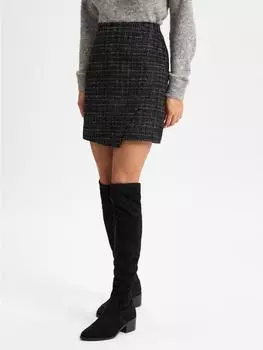 Мини-юбка Vila, черный