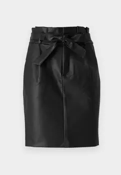 Мини-юбка VMEVA SKIRT Vero Moda Tall, черный