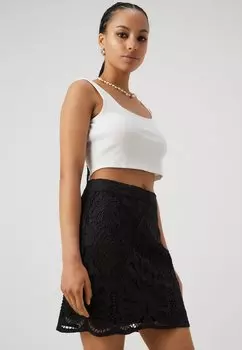 Мини-юбка Vmjose Short Skirt Vero Moda, черная