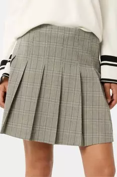 Мини юбка в складку Montana Forever New, серый