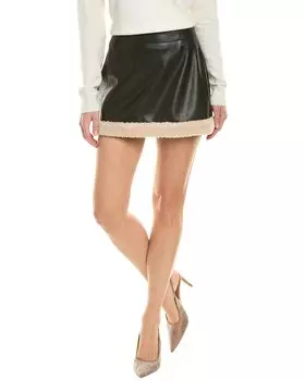 Мини-юбка WeWoreWhat, черный