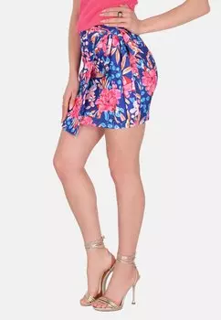 Мини-юбка Wrap skirt faina, синий