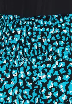 Мини-юбка YASALIRA SMOCK SKIRT YAS, черный