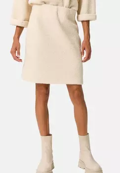 Мини-юбка zero, бежевый