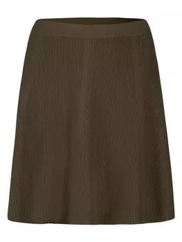 Мини-юбка Zero Strick ausgestellt, цвет slate oliv