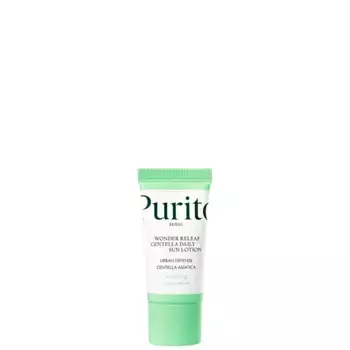 Mini Wonder Releaf Ежедневный солнцезащитный лосьон с центеллой 15 мл Purito