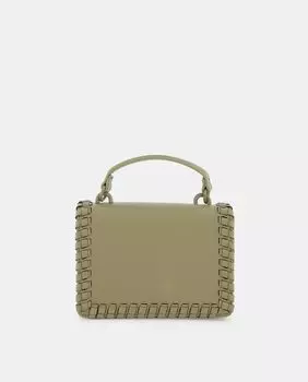 Мини-зеленая сумочка со съемным ремнем через плечо Tintoretto, зеленый