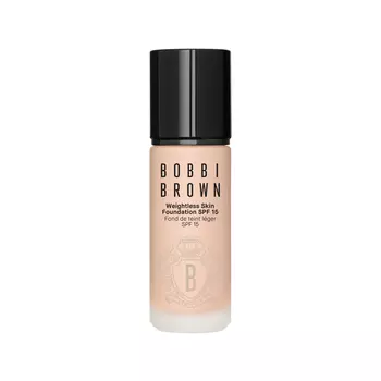Мини жидкая тональная основа mini weightless skin foundation spf15 Bobbi Brown, цвет ivory, 13 мл