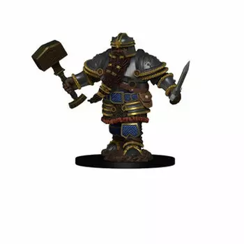 Миниатюра Dungeons & Dragons: Icons of the Realms Premium Miniatures - Male Dwarf Fighter