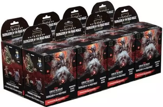 Миниатюра Dungeons & Dragons Miniatures: Icons of the Realms - Waterdeep Dungeon of the Mad Mage Booster Brick (8)