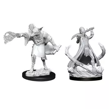 Миниатюра Dungeons & Dragons: Nolzur's Marvelous Unpainted Miniatures: Arcanaloth & Ultroloth