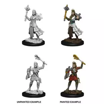 Миниатюра Dungeons & Dragons: Nolzur's Marvelous Unpainted Miniatures - Female Human Cleric