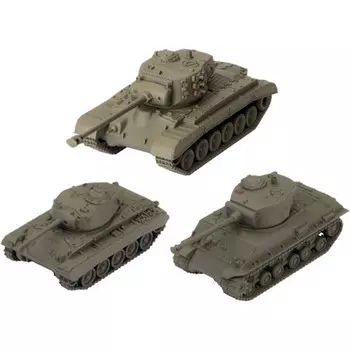 Миниатюра Gale Force 9 World of Tanks: U.S.A. Tank Platoon (Sherman, Pershing, Chaffee)