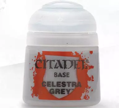 Миниатюра Games Workshop Citadel Base Paint: Celestra Grey (12ml)