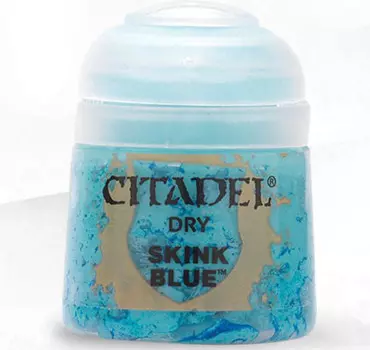 Миниатюра Games Workshop Citadel Dry Paint: Skink Blue (12ml)