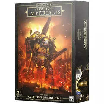 Миниатюра Games Workshop Legions Imperialis: Titan Legions - Warbringer Nemesis Titan w/ Quake Cannon