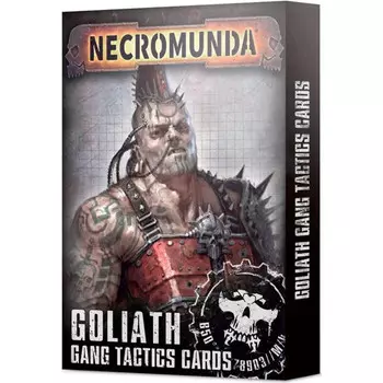 Миниатюра Games Workshop Necromunda: Goliath Gang Tactics Cards (2022 Edition)