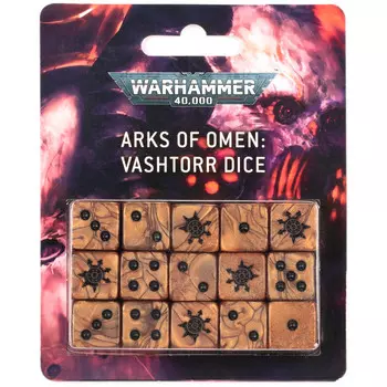 Миниатюра Games Workshop Warhammer 40K: Arks of Omen - Vashtorr Dice (15)