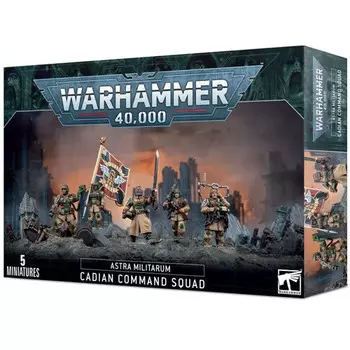 Миниатюра Games Workshop Warhammer 40K: Astra Militarum - Cadian Command Squad