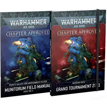 Миниатюра Games Workshop Warhammer 40K: Chapter Approved - Grand Tournament Mission Pack & Munitorum Field Manual MkII (2021)