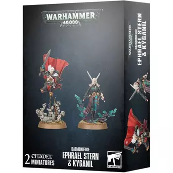 Миниатюра Games Workshop Warhammer 40K: Daemonifuge - Ephrael Stern & Kyganil