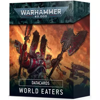 Миниатюра Games Workshop Warhammer 40K: Datacards - World Eaters