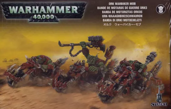 Миниатюра Games Workshop Warhammer 40K: Ork Warbiker Mob