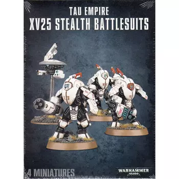 Миниатюра Games Workshop Warhammer 40K: Tau Empire XV25 Stealth Battlesuits