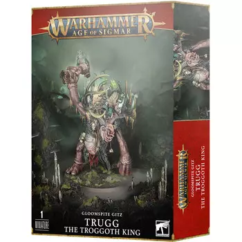Миниатюра Games Workshop Warhammer Age of Sigmar: Gloomspite Gitz - Trugg the Troggoth King