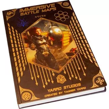 Миниатюра Immersive Battle Maps Vol. II: Space Atlas w/ Sci-Fi Re-Usable Sticker Sheet