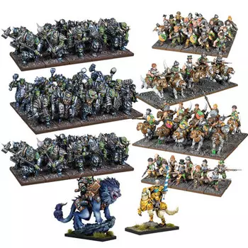 Миниатюра Mantic Games Kings of War 3E: A Storm in the Shires - 2-Player Starter Set