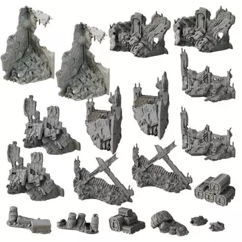 Миниатюра Mantic Games Terrain Crate: Deadzone Ruins