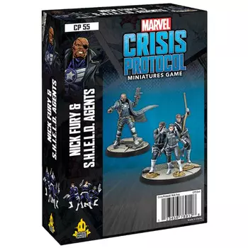 Миниатюра Marvel Crisis Protocol: Nick Fury & S.H.I.E.L.D. Agents