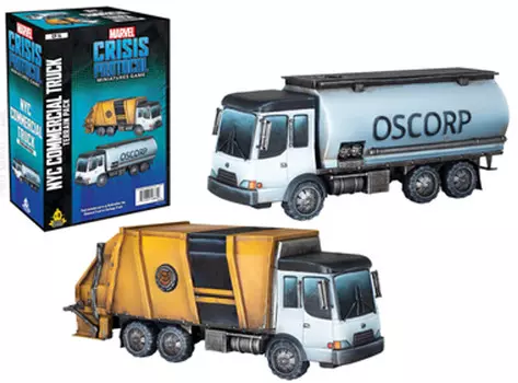 Миниатюра Marvel: Crisis Protocol - NYC Commercial Truck Terrain Pack