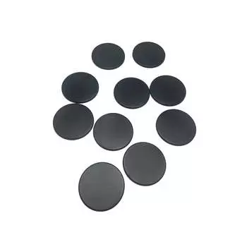 Миниатюра Next Level Miniatures Next Level Miniatures: 50mm Round Base - Black (10)