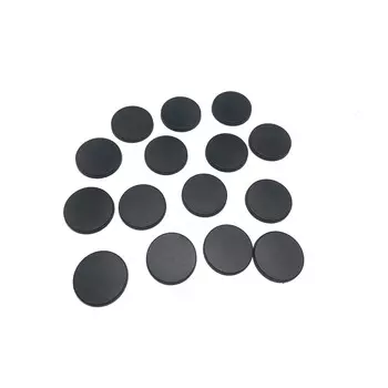 Миниатюра Next Level Miniatures Next Level Miniatures: 25mm Round Base - Black (15)