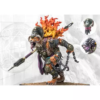 Миниатюра Para Bellum Wargames Conquest: Sorcerer Kings - Rakshasa Ravanar Dual Kit