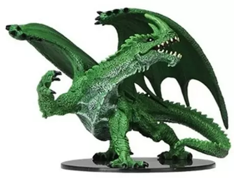 Миниатюра Pathfinder Battles: Deep Cuts Unpainted Miniatures - Gargantuan Green Dragon