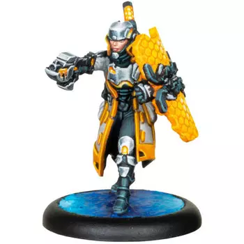 Миниатюра Privateer Press Warcaster Neo-Mechanika: Iron Star - Major Aysa Drayce