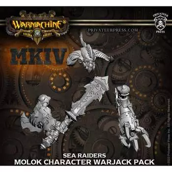 Миниатюра Privateer Press Warmachine MKIV: Orgoth Sea Raiders - Molok, Character Warjack Pack